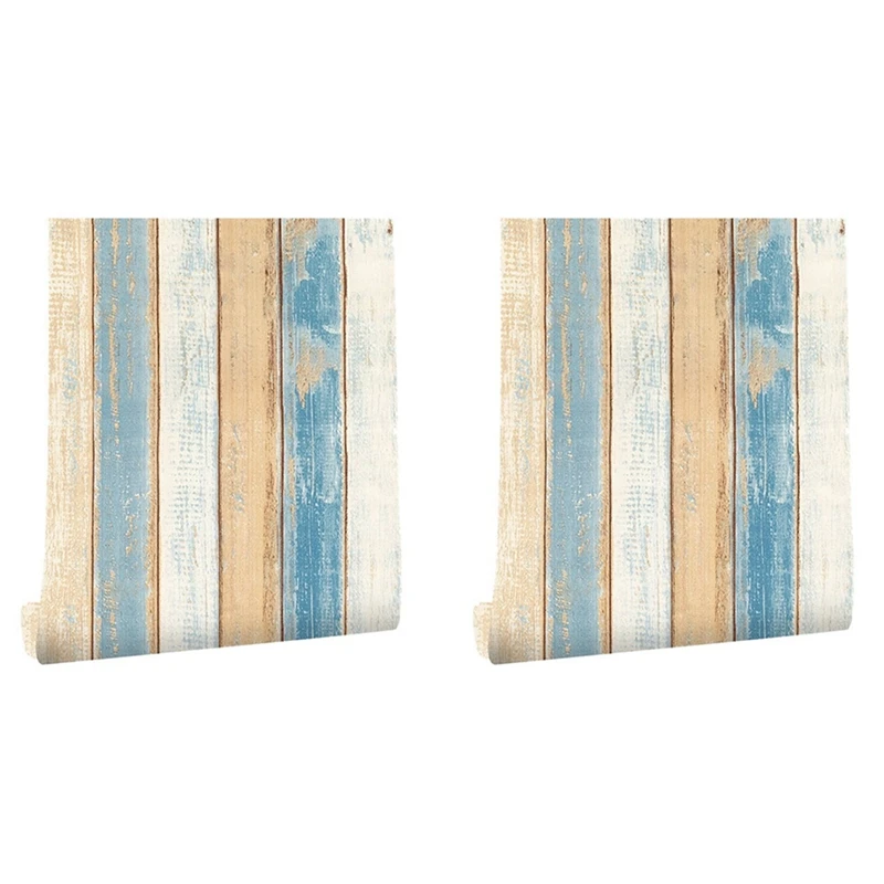 2X,6M Vinyl 3D Mediterranean Wood Grain Paper Self Adhesive Wallpaper Furniture Wall Stickers
2X,6M Vinyl 3D Mediterranean Wood Grain Paper Self Adhesive Wallpaper Furniture Wall Stickers