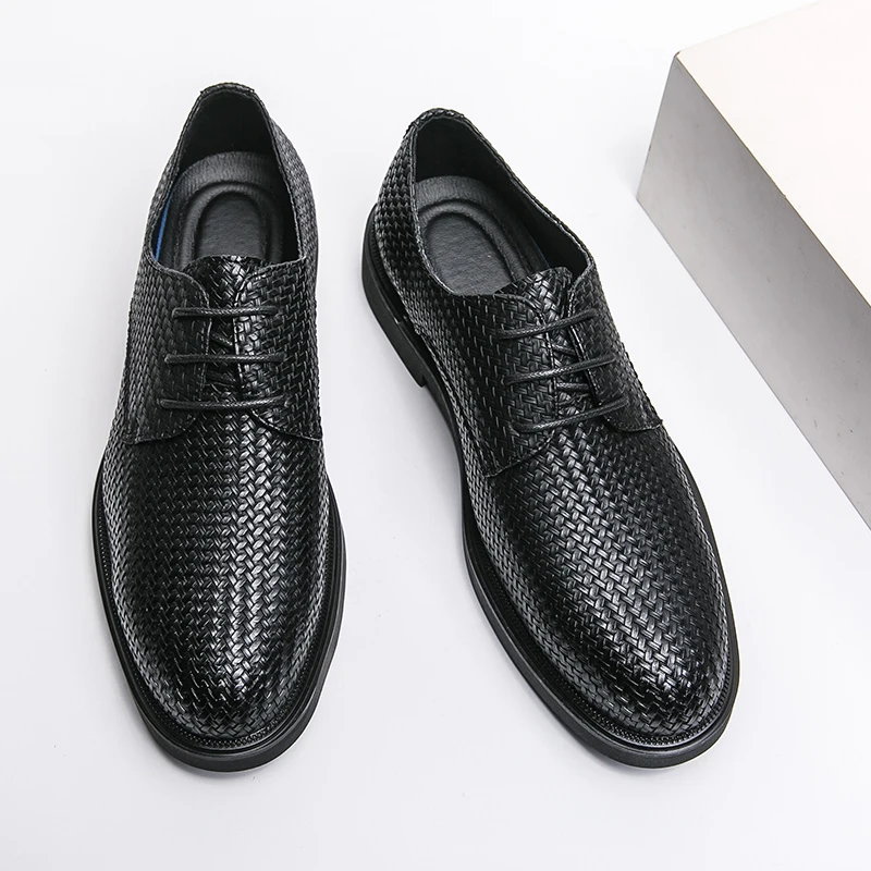 Luxury High Quality Men Shoes Fashion Casual Shoes Male Pointed Oxford Wedding Leather Dress Shoes Men Gentleman Office Shoes
Luxury High Quality Men Shoes Fashion Casual Shoes Male Pointed Oxford Wedding Leather Dress Shoes Men Gentleman Office Shoes
