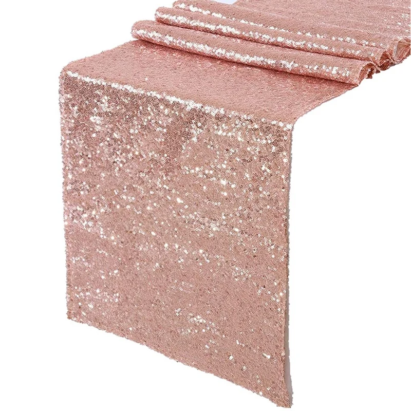 HOT Sparkly Rose Gold Sequin Table Runners Shimmer Table For Wedding Party Anniversary Birthday Cake Table Cloth
HOT Sparkly Rose Gold Sequin Table Runners Shimmer Table For Wedding Party Anniversary Birthday Cake Table Cloth