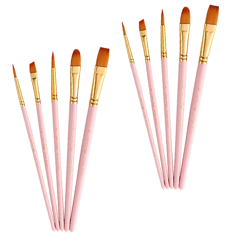 10 Pcs Paintbrushes Watercolor Painting Brushes Drawing Brushes Oil Painting Brushes for Beginner Men
10 Pcs Paintbrushes Watercolor Painting Brushes Drawing Brushes Oil Painting Brushes for Beginner Men