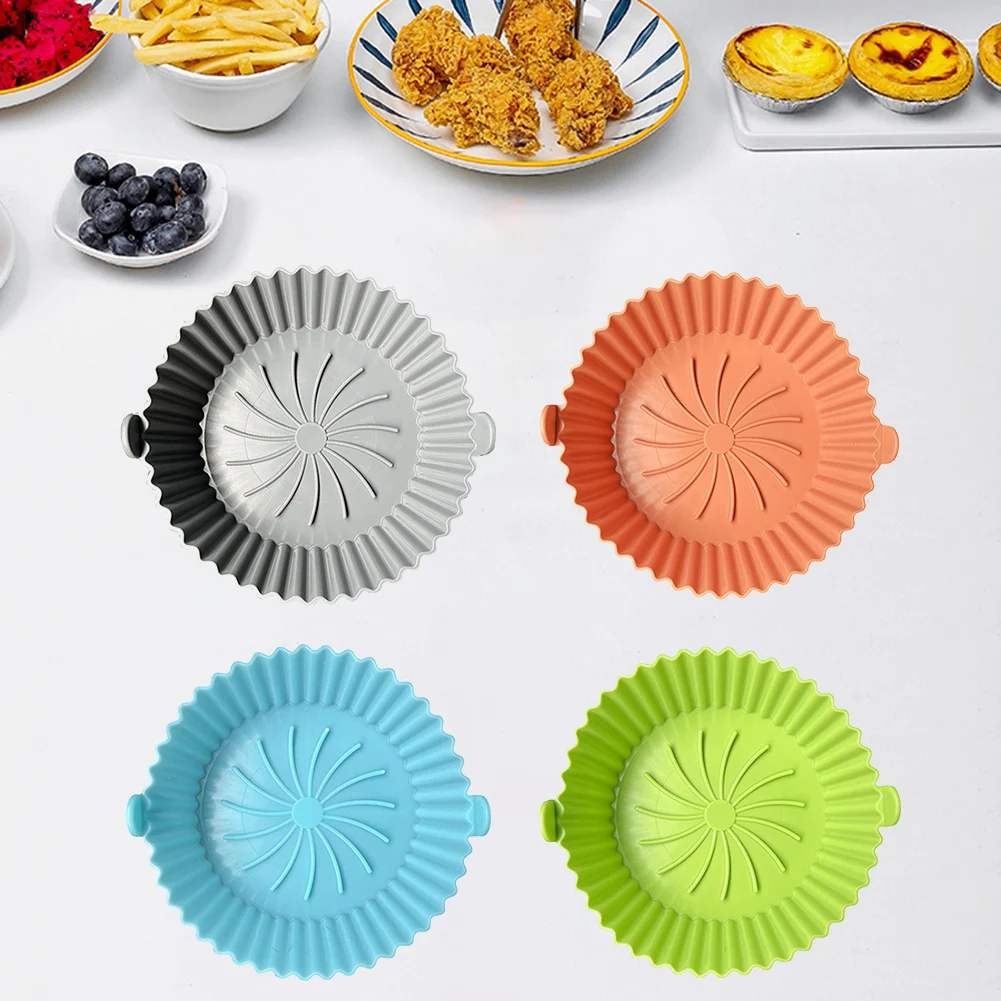 AirFryer Silicone Pot Air Fryers Oven Baking Tray Round Replacemen Grill Pan Air Fryer Oven Heating Basket Pan Mat Fryer Acces
AirFryer Silicone Pot Air Fryers Oven Baking Tray Round Replacemen Grill Pan Air Fryer Oven Heating Basket Pan Mat Fryer Acces