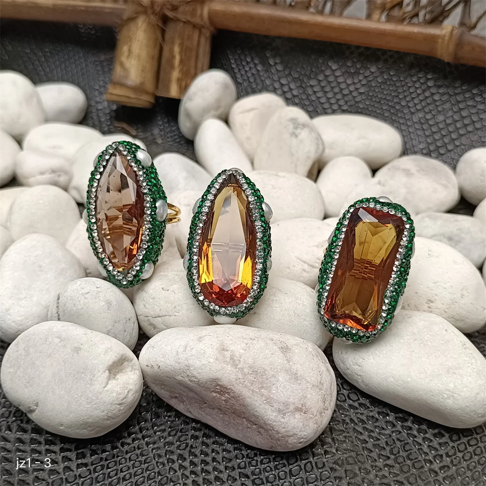 New original design Sudanese stone women's ring can adjust personality, fashion, elegance, luxury, simple girls' party jewelry
New original design Sudanese stone women's ring can adjust personality, fashion, elegance, luxury, simple girls' party jewelry