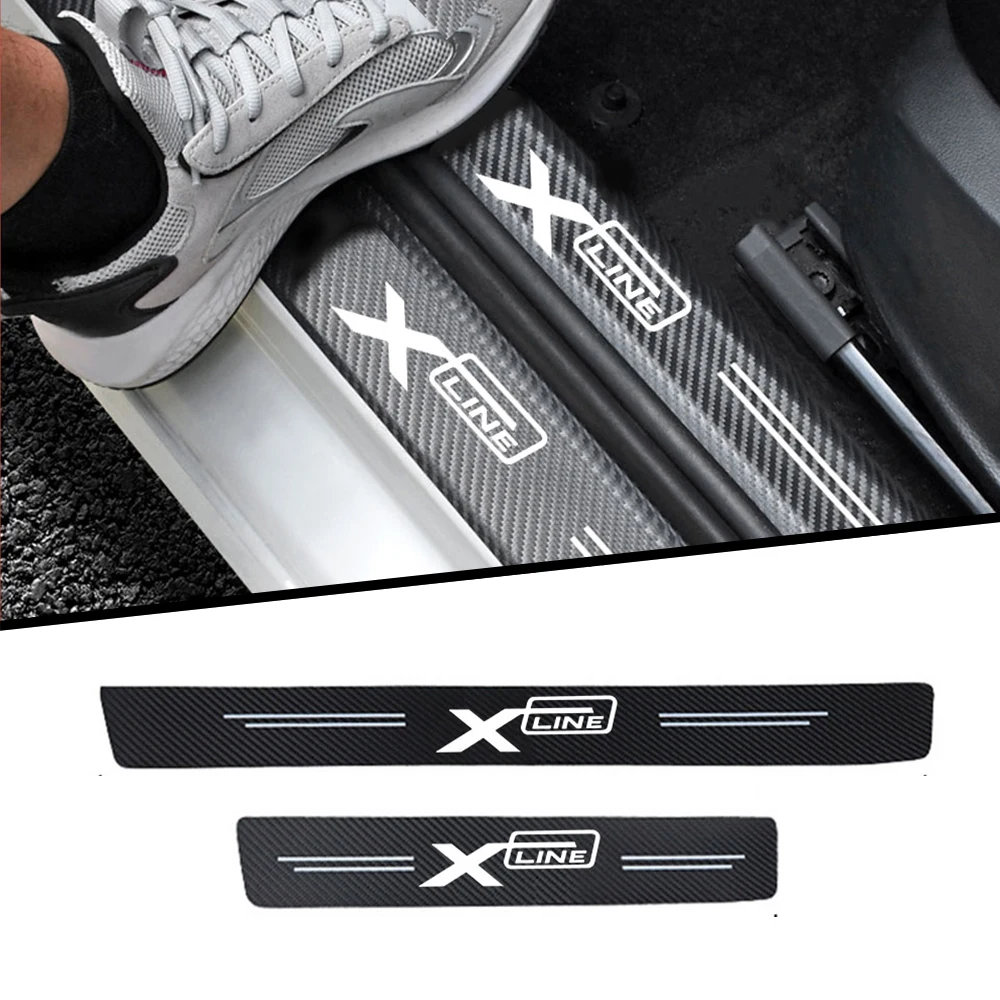 4pcs Car Sticker Door Carbon Leather Fiber Sill Plate for KIA Picanto Xline X LINE Accessories Car Styling
4pcs Car Sticker Door Carbon Leather Fiber Sill Plate for KIA Picanto Xline X LINE Accessories Car Styling