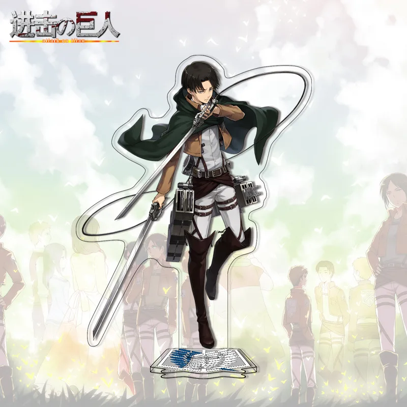 Anime Figure Attack on Titan Double Sided Acrylic Stand Model Plate Shingeki no Kyojin Desk Decor Standing Sign for Friend Gifts
Anime Figure Attack on Titan Double Sided Acrylic Stand Model Plate Shingeki no Kyojin Desk Decor Standing Sign for Friend Gifts