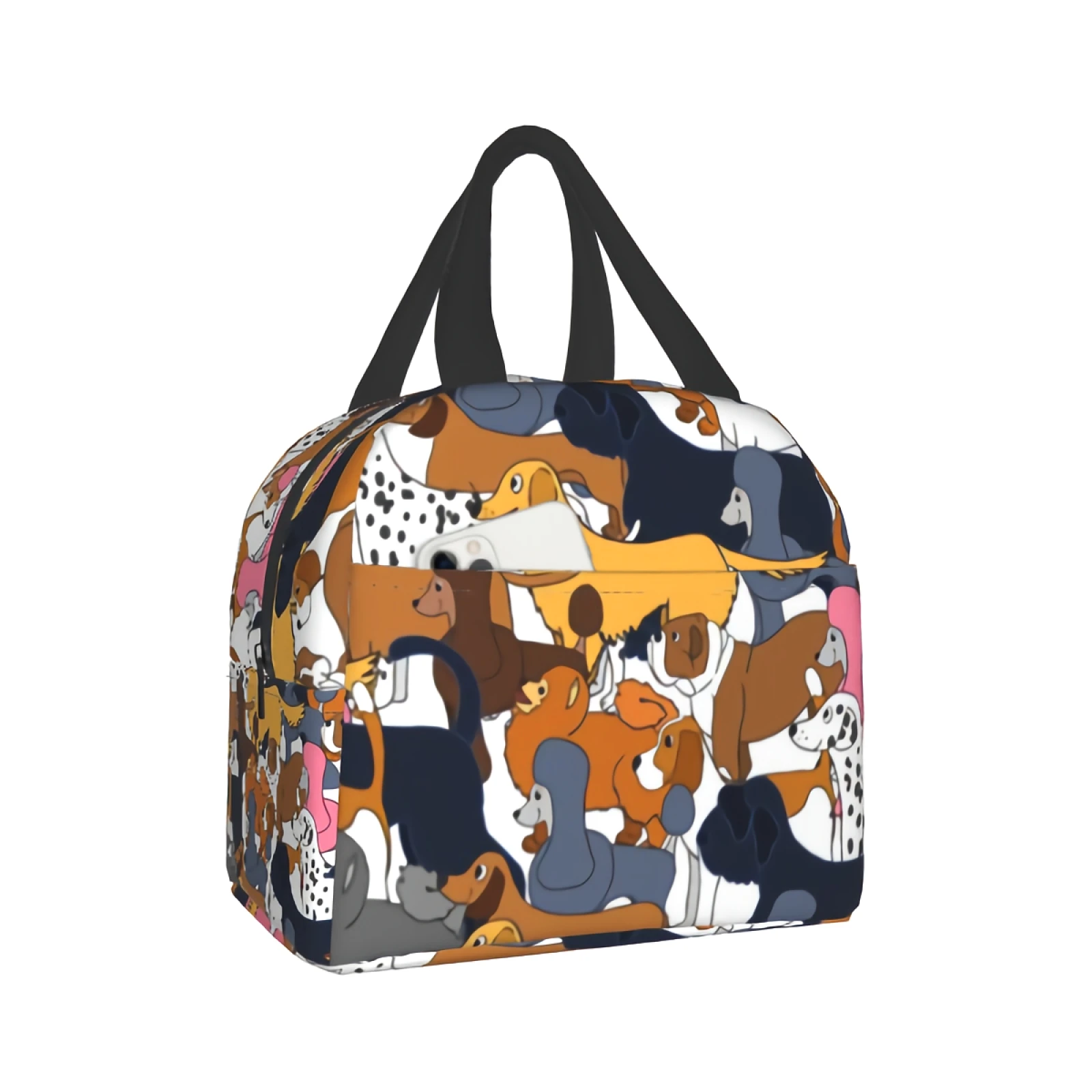 Cartoon Dogs Lunch Bag for Women Men Insulated Lunch Box for Adult Reusable Lunch Tote Bag for Work, Picnic, School or Travel
Cartoon Dogs Lunch Bag for Women Men Insulated Lunch Box for Adult Reusable Lunch Tote Bag for Work, Picnic, School or Travel