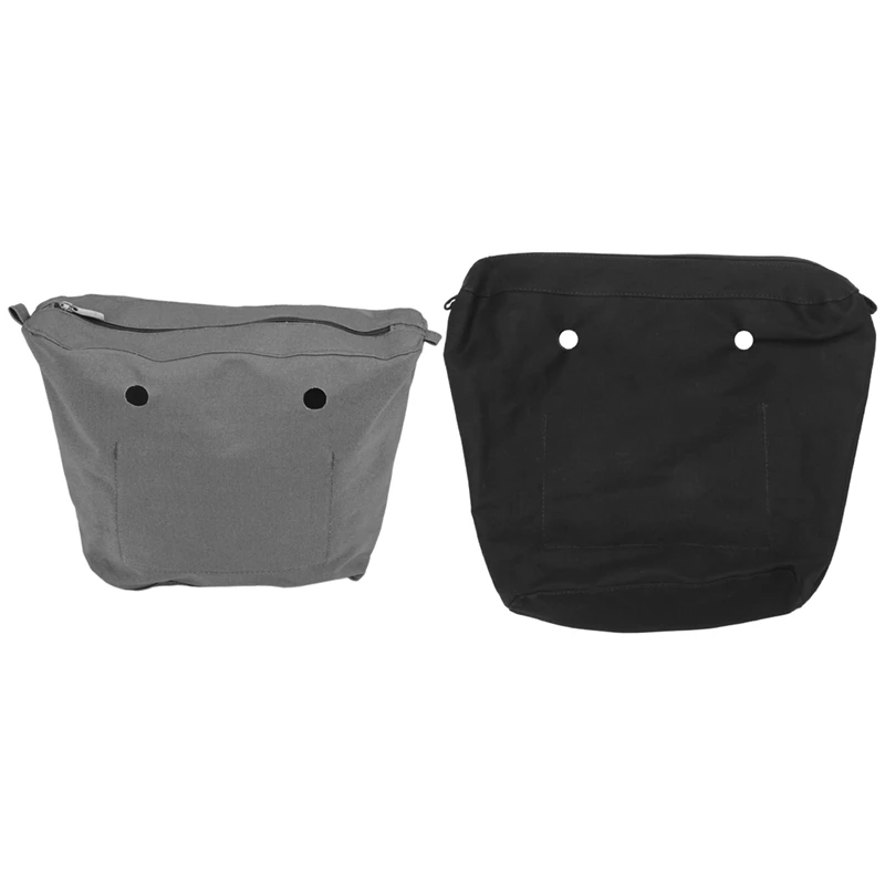 2X Waterproof Solid Canvas Inner Lining Insert Zipper Pocket For Obag O Bag Handbag Bag Deep Gray Mini & Black Mini
2X Waterproof Solid Canvas Inner Lining Insert Zipper Pocket For Obag O Bag Handbag Bag Deep Gray Mini & Black Mini