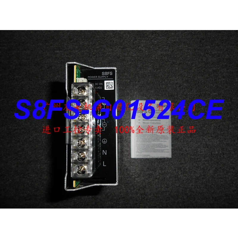 Genuine New Switching Power Supply S8FS-G01524CE For 15W 24V AC100~240V 
Genuine New Switching Power Supply S8FS-G01524CE For 15W 24V AC100~240V