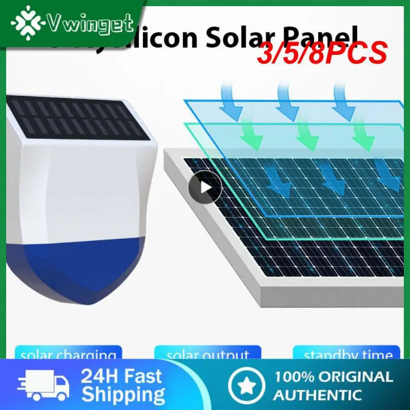 3/5/8PCS App Control Solar Infrared Vioce Light Alarm Wifi Wireless Burglar Alarm Outdoor Tuya Pir Detector
3/5/8PCS App Control Solar Infrared Vioce Light Alarm Wifi Wireless Burglar Alarm Outdoor Tuya Pir Detector