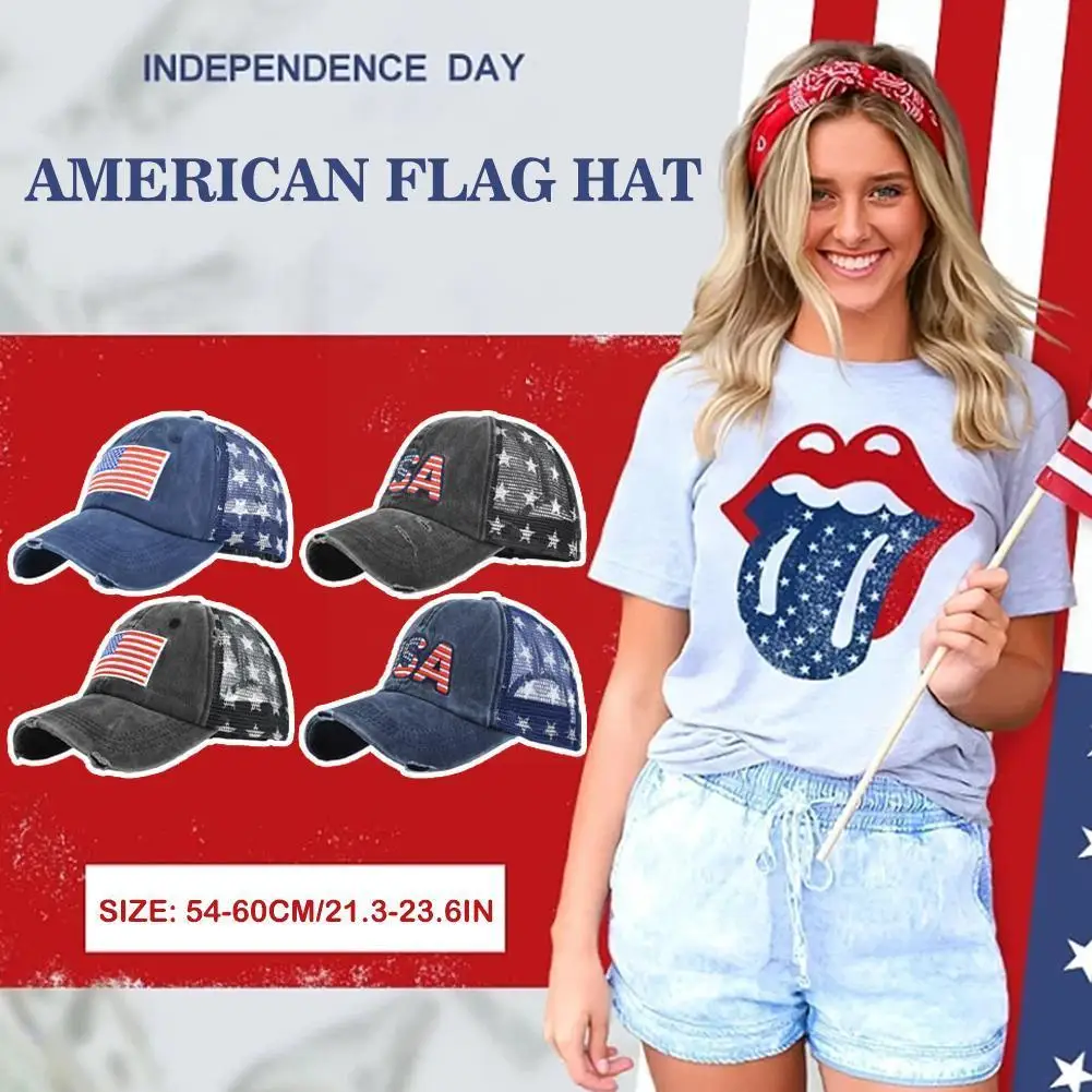 Hat U.S. Flag Cap Embroidered Baseball Cap Pentagram Sports Adjustable Mesh Outdoor Cap Cap D1Y7
Hat U.S. Flag Cap Embroidered Baseball Cap Pentagram Sports Adjustable Mesh Outdoor Cap Cap D1Y7