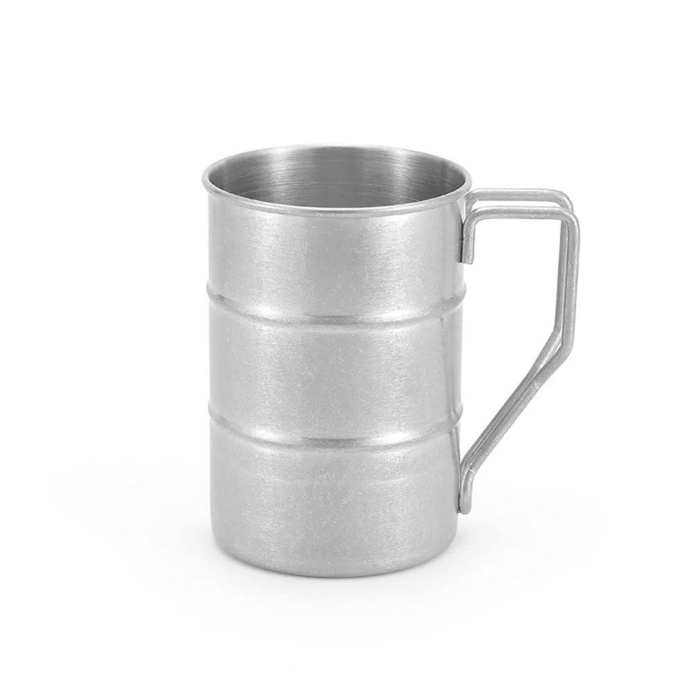 350ML Cup Stainless Steel Retro Barbecue Camping Beer Mug Tea Cup Drink Cups Outdoor Picnic Dinner Party Camping Equipment
350ML Cup Stainless Steel Retro Barbecue Camping Beer Mug Tea Cup Drink Cups Outdoor Picnic Dinner Party Camping Equipment