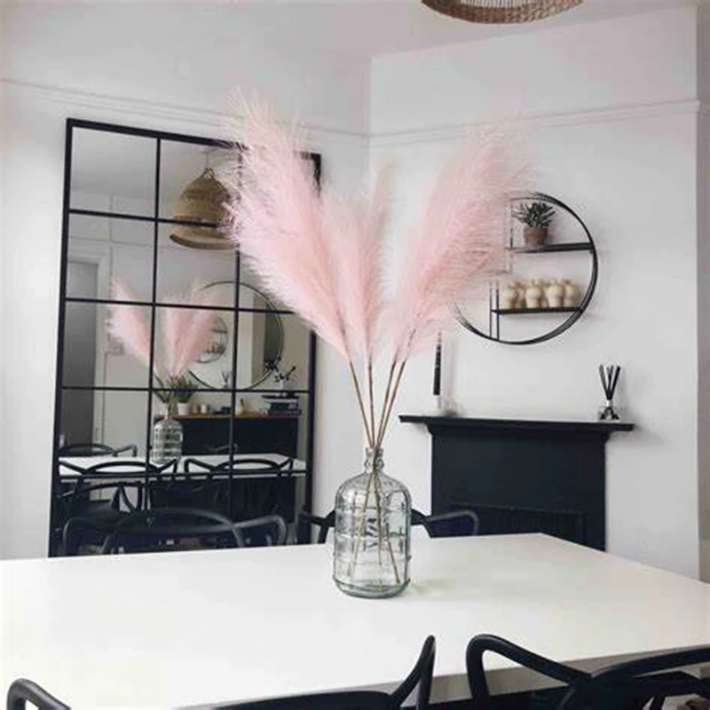 5Pcs Artificial Dried Flowers Bouquet Silk Fake Plant Flower Pampas Grass for Home Decorations Wedding Celebration Aisle Bouquet
5Pcs Artificial Dried Flowers Bouquet Silk Fake Plant Flower Pampas Grass for Home Decorations Wedding Celebration Aisle Bouquet