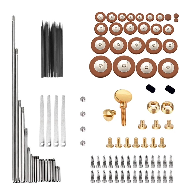119Pcs/Set Alto Sax Saxophone Repair Parts Screws + Saxophone Springs Kit DIY Tool Woodwind Instrument Accessories
119Pcs/Set Alto Sax Saxophone Repair Parts Screws + Saxophone Springs Kit DIY Tool Woodwind Instrument Accessories