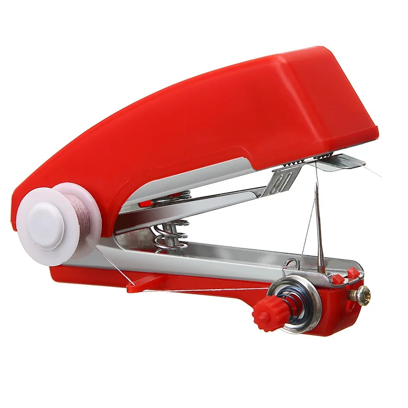 1Pcs Red Mini Sewing Machines Needlework Cordless Hand-Held Clothes Portable Sewing Machines Handwork Tools Accessories HOT SALE
1Pcs Red Mini Sewing Machines Needlework Cordless Hand-Held Clothes Portable Sewing Machines Handwork Tools Accessories HOT SALE