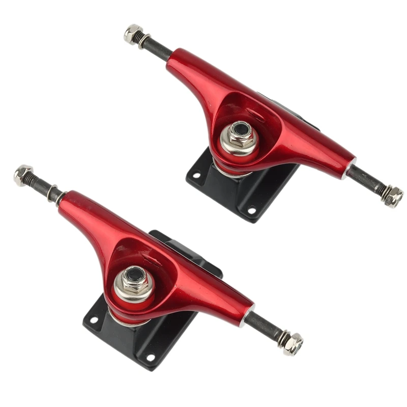 2Pcs Generic 5 Inch Adult Skateboard Bracket Truck Accessory Aluminum Alloy Shock Resistant Skateboard Trucks
2Pcs Generic 5 Inch Adult Skateboard Bracket Truck Accessory Aluminum Alloy Shock Resistant Skateboard Trucks