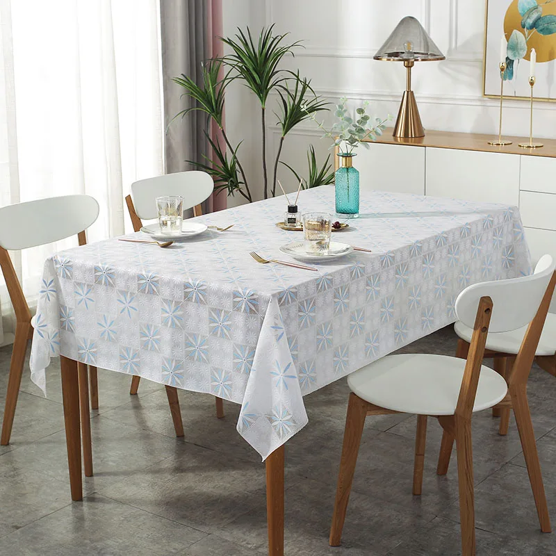 Table Cloth Waterproof Oil Proof and Wash Free Rectangular tablecloth in dining room kitchen
Table Cloth Waterproof Oil Proof and Wash Free Rectangular tablecloth in dining room kitchen