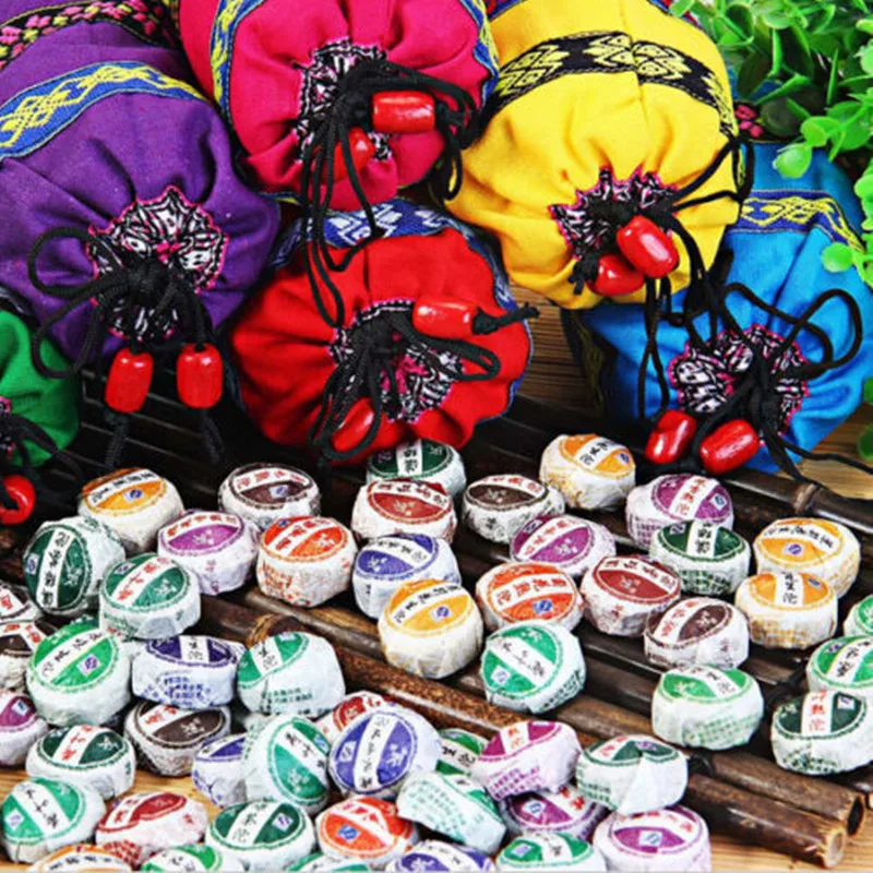 50pcs10 Different Flavors Mini Yunnan Pu-erh Tea Chinese Pu-erh Tea Chai with Gift Bag Tea Pot
50pcs10 Different Flavors Mini Yunnan Pu-erh Tea Chinese Pu-erh Tea Chai with Gift Bag Tea Pot