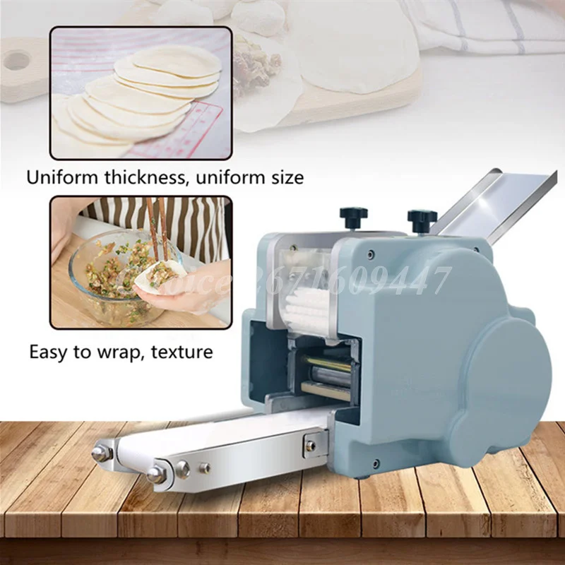 220v Automatic Dough Slicer Gyoza Skin Maker Wonton Dumplings Maker Dumpling Skin Wrapper Machine
220v Automatic Dough Slicer Gyoza Skin Maker Wonton Dumplings Maker Dumpling Skin Wrapper Machine