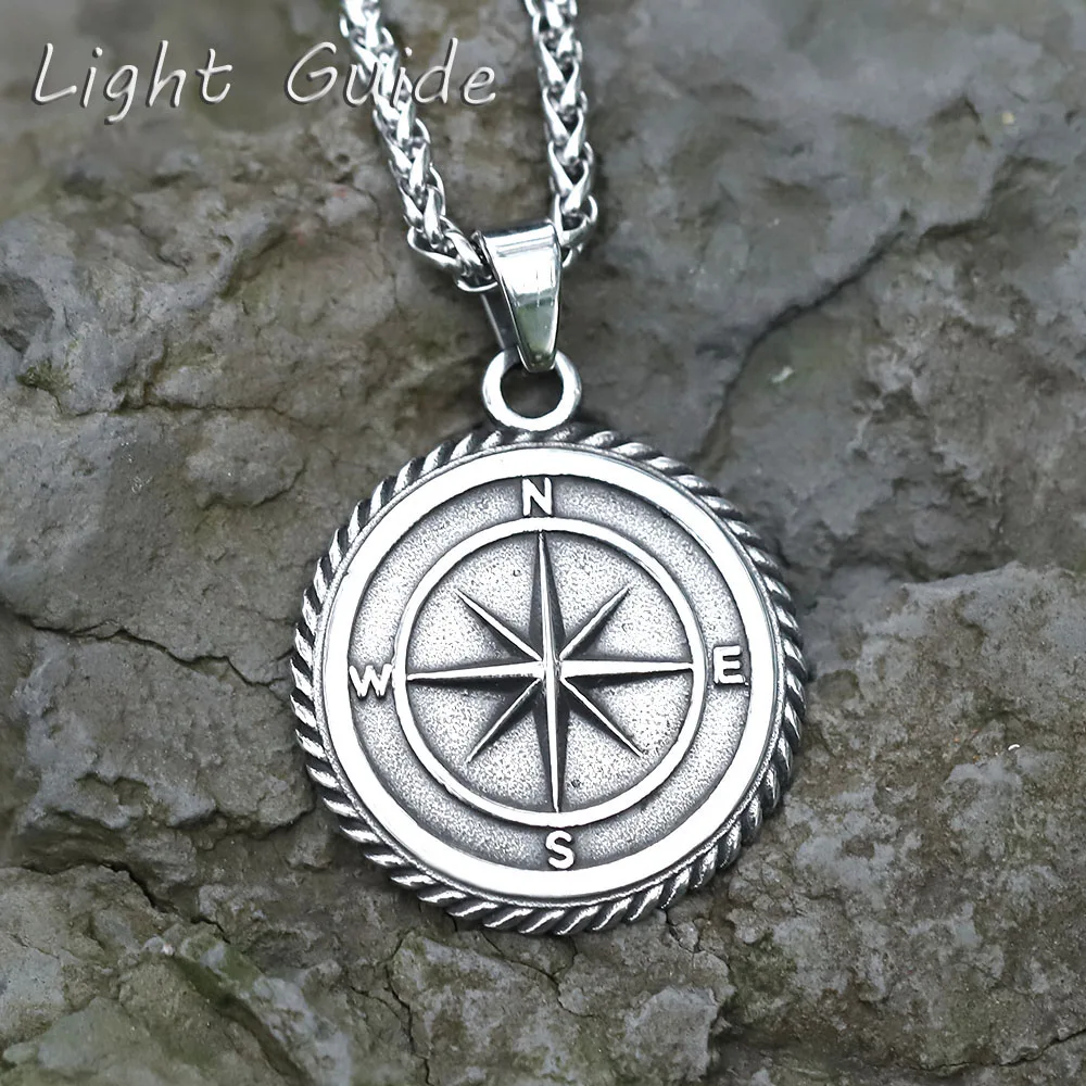2022 NEW Men's 316L stainless-steel Vintage Compass steering wheel Pendant Necklace fashion Jewelry free shipping
2022 NEW Men's 316L stainless-steel Vintage Compass steering wheel Pendant Necklace fashion Jewelry free shipping
