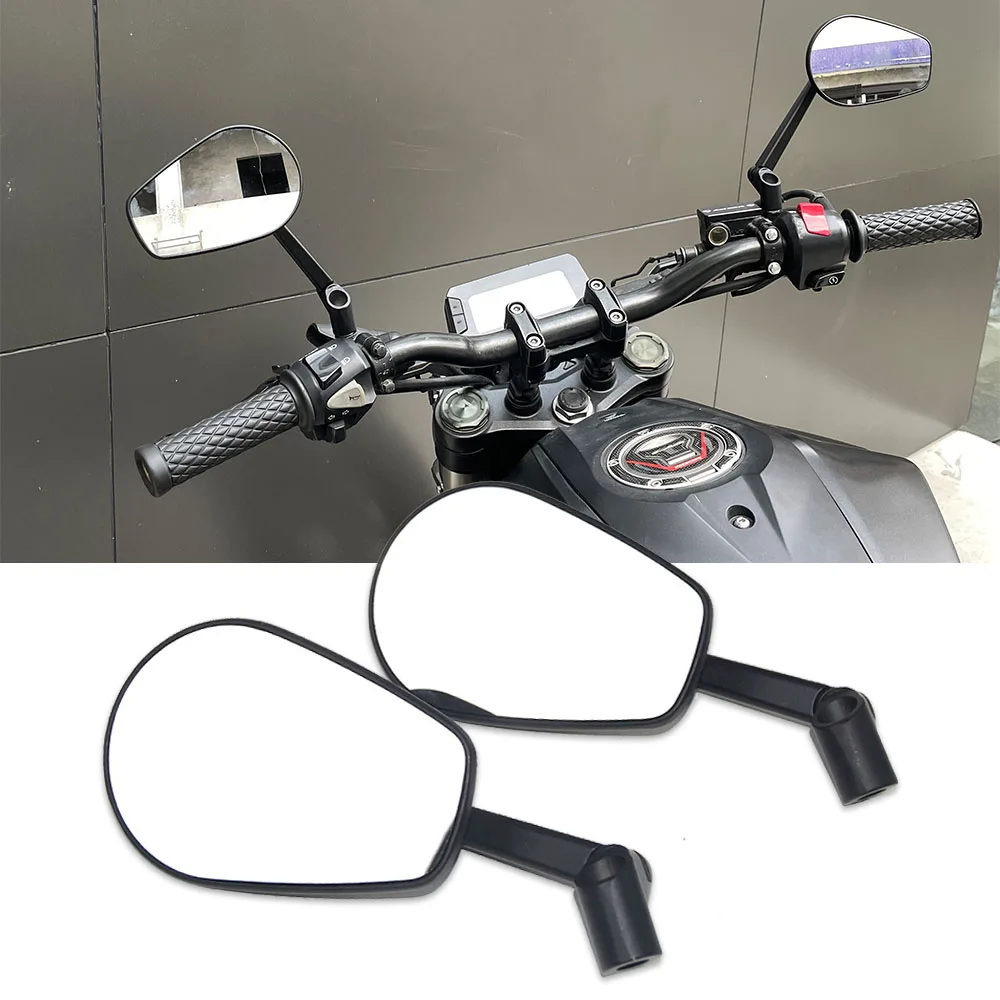 Motorcycle Black Universal Side Mirror 180 ° Adjustable Rearview Mirror Universal Square Rearview Mirror
Motorcycle Black Universal Side Mirror 180 ° Adjustable Rearview Mirror Universal Square Rearview Mirror