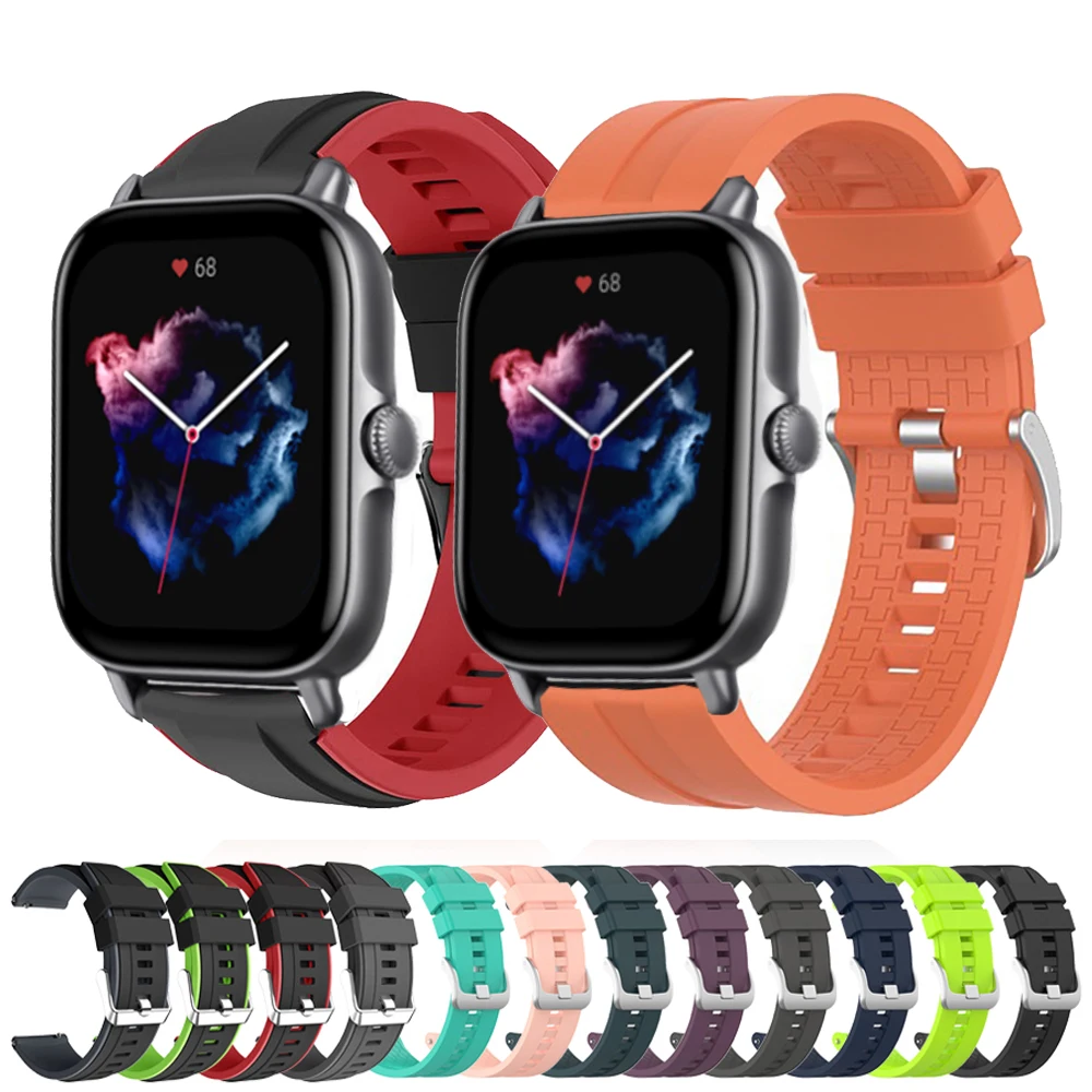 20mm Watch Strap For Amazfit GTS 3 2 2E 2 Mini Silicone Sport Quick Release Wristband For Amazfit Bip U Pro/Bip S Lite Bracelet
20mm Watch Strap For Amazfit GTS 3 2 2E 2 Mini Silicone Sport Quick Release Wristband For Amazfit Bip U Pro/Bip S Lite Bracelet