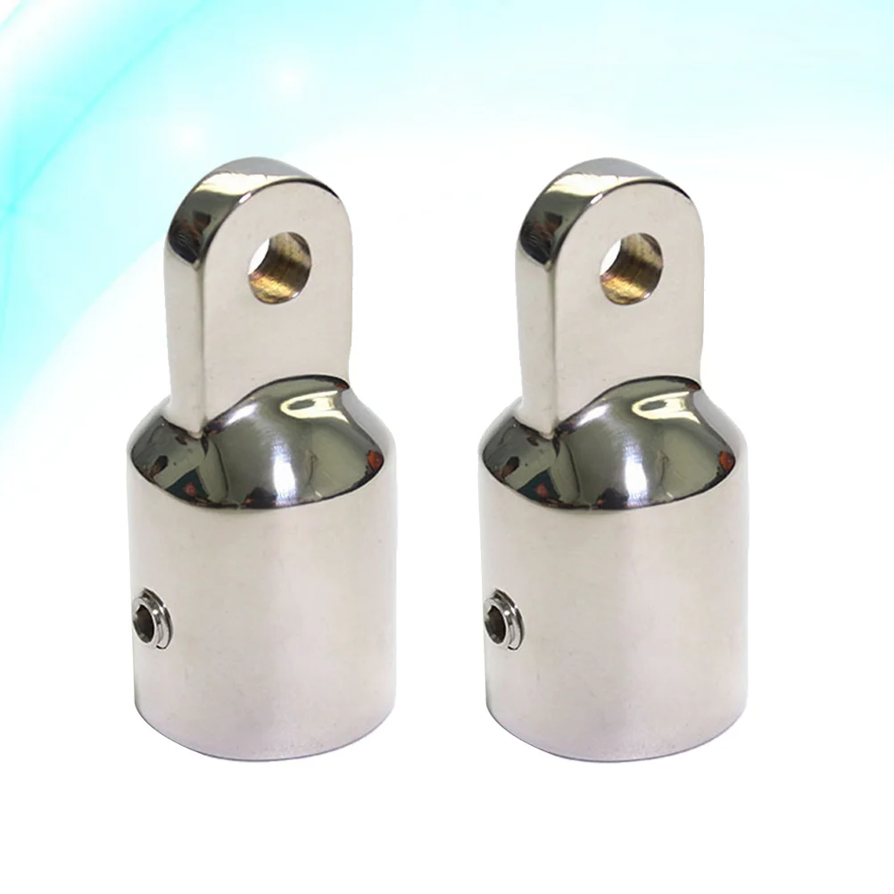 2 PCS Stainless Steel Bimini Pipe Eye End Cap Bimini Fittings Canopy Tube End for Marine Boat 7/8 Inch Pipe
2 PCS Stainless Steel Bimini Pipe Eye End Cap Bimini Fittings Canopy Tube End for Marine Boat 7/8 Inch Pipe