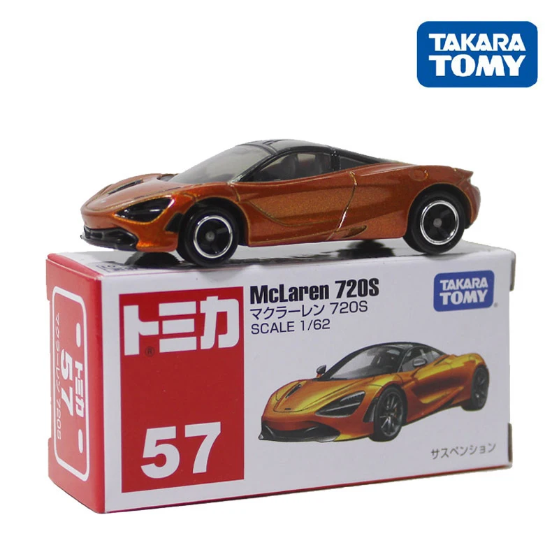 1:64 Tomy Tomica Diecast Alloy Car Model No. 57 Mclaren 720S Limited Collector's Edition Sports Car Series Boy Toys
1:64 Tomy Tomica Diecast Alloy Car Model No. 57 Mclaren 720S Limited Collector's Edition Sports Car Series Boy Toys