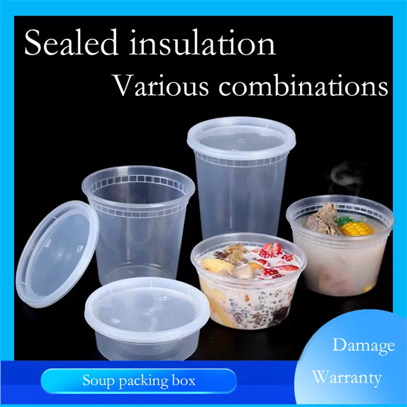 Disposable locking leak-proof soup cup pp plastic soup bowl thickened sealed summer dessert fruit tea takeaway packing soup cup
Disposable locking leak-proof soup cup pp plastic soup bowl thickened sealed summer dessert fruit tea takeaway packing soup cup
