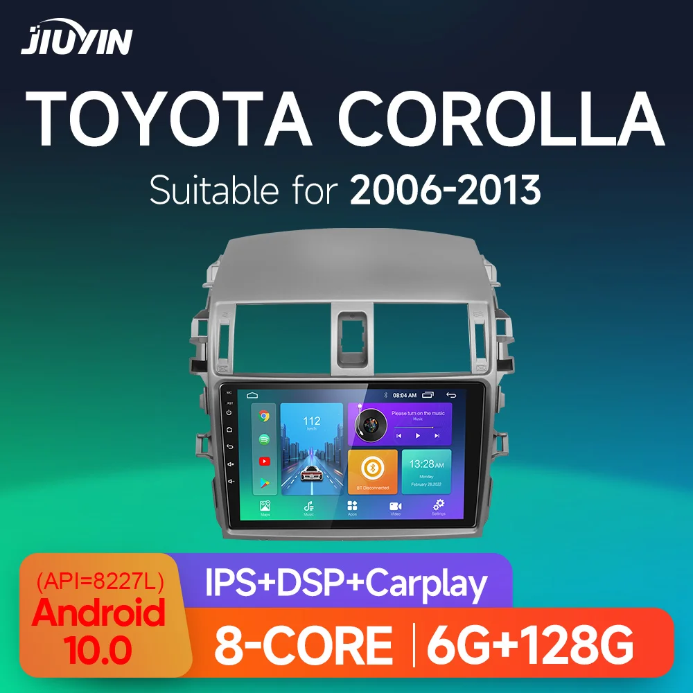 JIUYIN Type C Car Radio Multimedia Video Player Navigation GPS For Toyota corolla 2006-2013 Android No 2din 2 Din Dvd 
JIUYIN Type C Car Radio Multimedia Video Player Navigation GPS For Toyota corolla 2006-2013 Android No 2din 2 Din Dvd