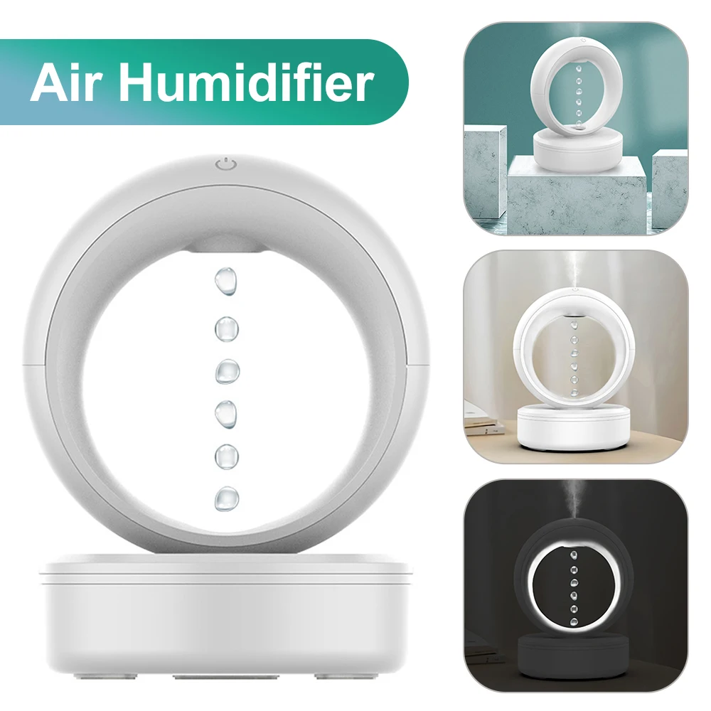 Anti-Gravity Air Humidifier 680ml Water Drop Mist Maker Fogger Aromatherapy Machine Household Air Purifier Friends Family Gifts
Anti-Gravity Air Humidifier 680ml Water Drop Mist Maker Fogger Aromatherapy Machine Household Air Purifier Friends Family Gifts