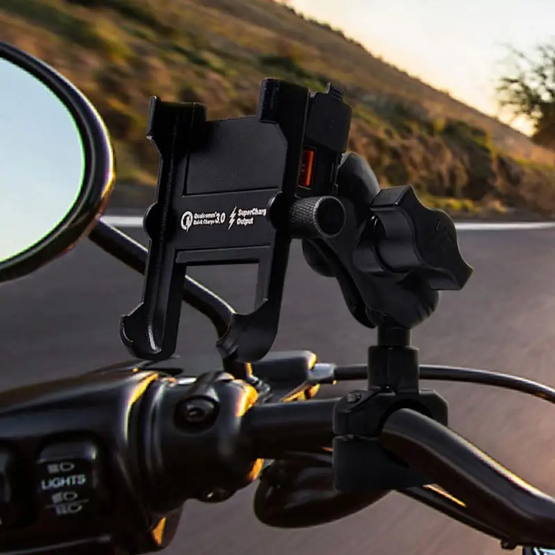 Durable Smart Phone Mount Mobile Phone Waterproof Quick Charge Motorcycle Quick Charger Easy To Install Waterproof Phone Mount
Durable Smart Phone Mount Mobile Phone Waterproof Quick Charge Motorcycle Quick Charger Easy To Install Waterproof Phone Mount