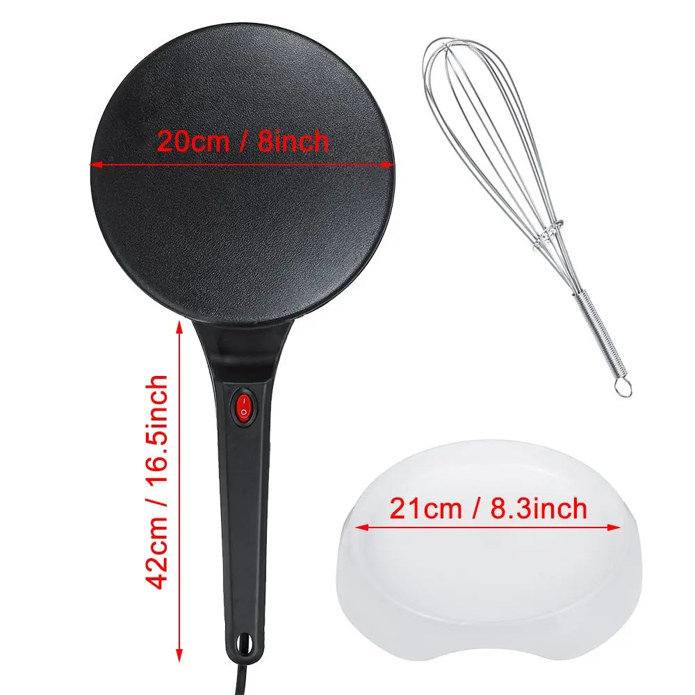220V 600W Electric Crepe Pizza Pancake Machine Non-Stick Griddle Baking Pan Cake Machine Kitchen Cooking Tools
220V 600W Electric Crepe Pizza Pancake Machine Non-Stick Griddle Baking Pan Cake Machine Kitchen Cooking Tools