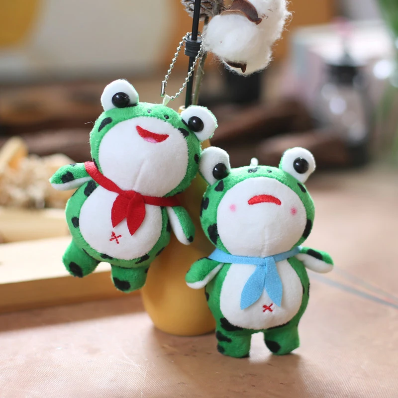 Cartoon Stuffed Frog Doll Keychains Women Cute Plush Frog Animal Bag Pendant Keyring For Girls Gifts Car Keychains
Cartoon Stuffed Frog Doll Keychains Women Cute Plush Frog Animal Bag Pendant Keyring For Girls Gifts Car Keychains