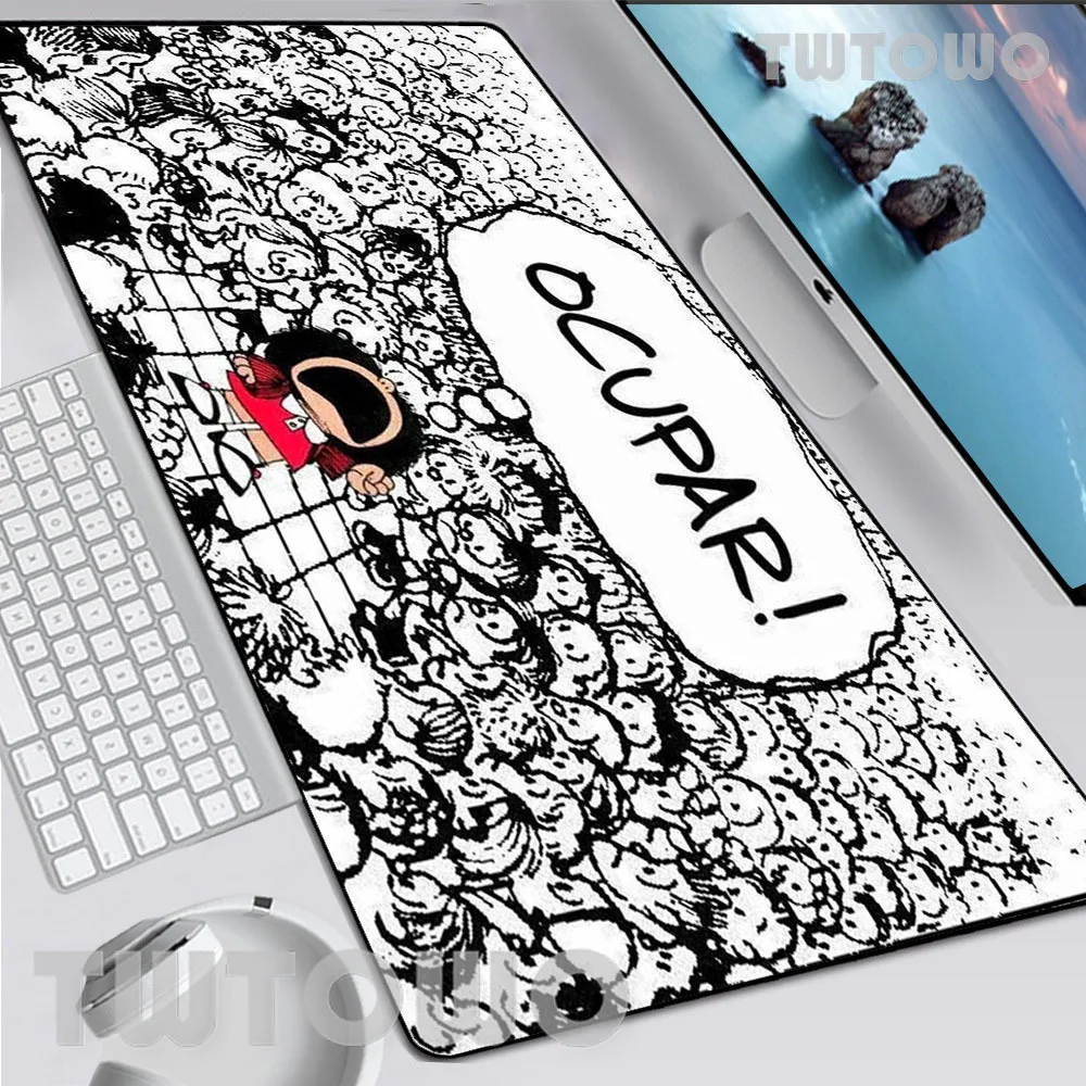 Mafalda Mousepad New Home HD keyboard pad Desk Mats MousePads Soft Office Carpet Laptop Natural Rubber Table Mat
Mafalda Mousepad New Home HD keyboard pad Desk Mats MousePads Soft Office Carpet Laptop Natural Rubber Table Mat