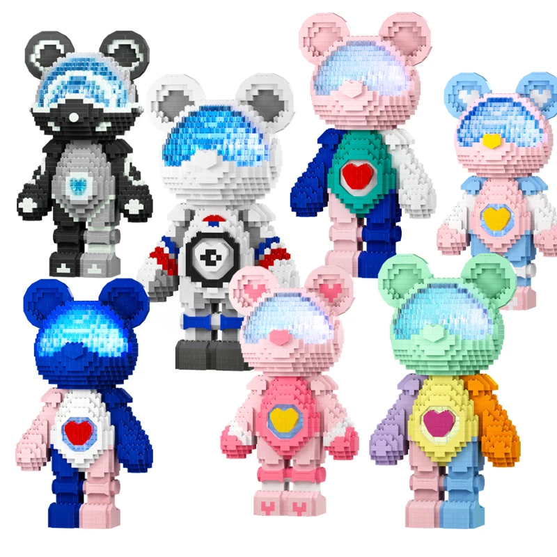 2023 The latest production of beautiful ornaments splicing MOC Bearbrick building blocks toys interstellar bear birthday gift
2023 The latest production of beautiful ornaments splicing MOC Bearbrick building blocks toys interstellar bear birthday gift