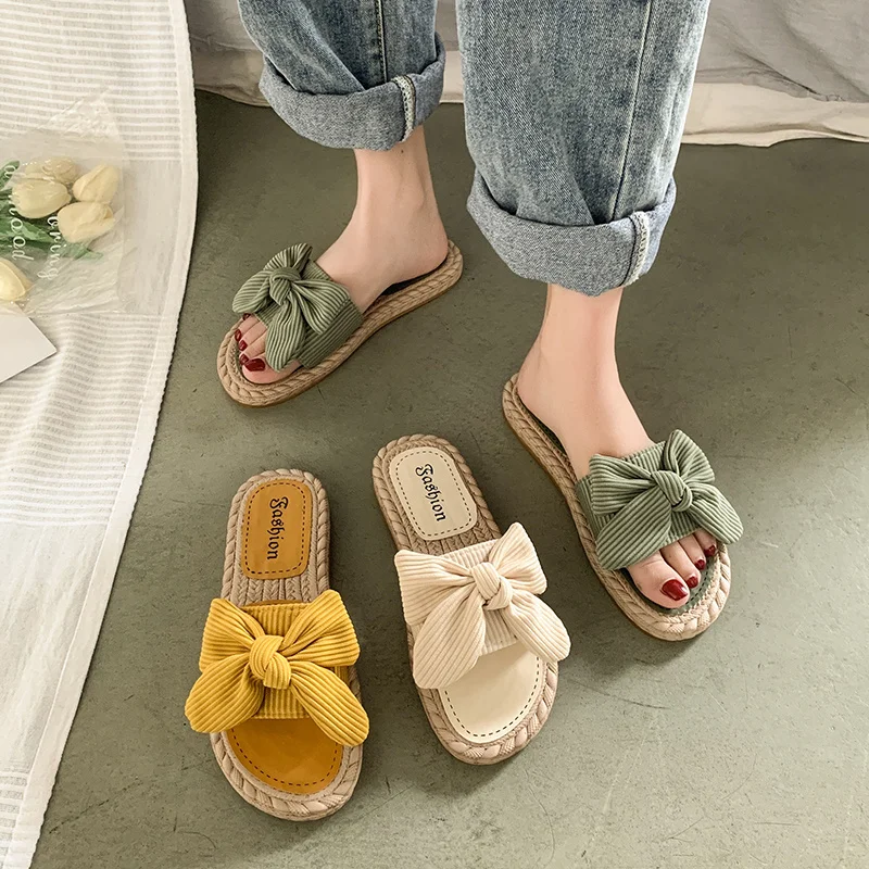 Shoes Women Low Female Slippers Slides Fashion Butterfly-Knot Soft 2022 Flat Luxury Summer Butterfly-knot PU Basic Shoes Women
Shoes Women Low Female Slippers Slides Fashion Butterfly-Knot Soft 2022 Flat Luxury Summer Butterfly-knot PU Basic Shoes Women