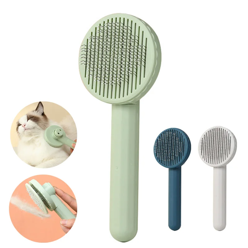 Pet Cat Brush Dog Comb Hair Removes Pet Hair Comb Self Cleaning Slicker Comb Improves Circulation Interactive Beauty Products
Pet Cat Brush Dog Comb Hair Removes Pet Hair Comb Self Cleaning Slicker Comb Improves Circulation Interactive Beauty Products