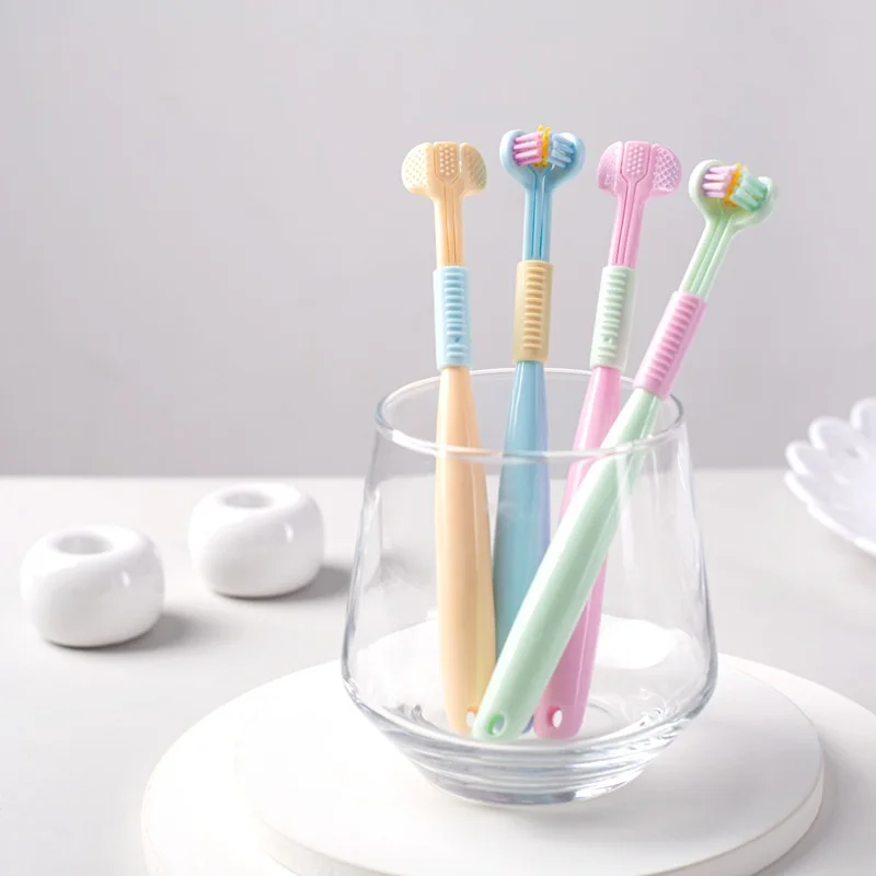 Three-sided Soft Hair Tooth Toothbrush High-value Macaron Ice Cream Color Oral Care Cleaning Tongue Scraping Artifact Adult
Three-sided Soft Hair Tooth Toothbrush High-value Macaron Ice Cream Color Oral Care Cleaning Tongue Scraping Artifact Adult