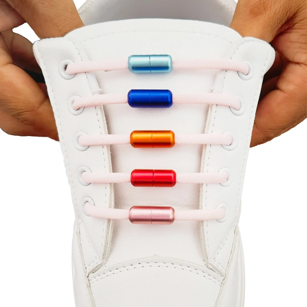 1 Pair Elastic No Tie 100cm Shoelaces Buckle Metal Lock Shoe Laces for Kids Adult Sneakers Shoe Accessories Wholesale Lazy Laces
1 Pair Elastic No Tie 100cm Shoelaces Buckle Metal Lock Shoe Laces for Kids Adult Sneakers Shoe Accessories Wholesale Lazy Laces