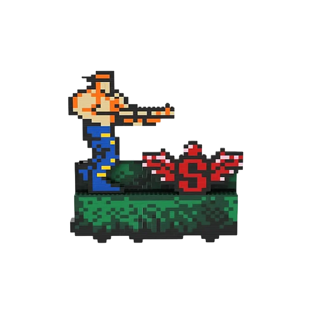 MOC Game Mini Man Bill Rizer Contraed Blue Sprites Building Blocks Ideal Nes DIY Bricks Model Kids Assembly Toys Birthday Gift
MOC Game Mini Man Bill Rizer Contraed Blue Sprites Building Blocks Ideal Nes DIY Bricks Model Kids Assembly Toys Birthday Gift