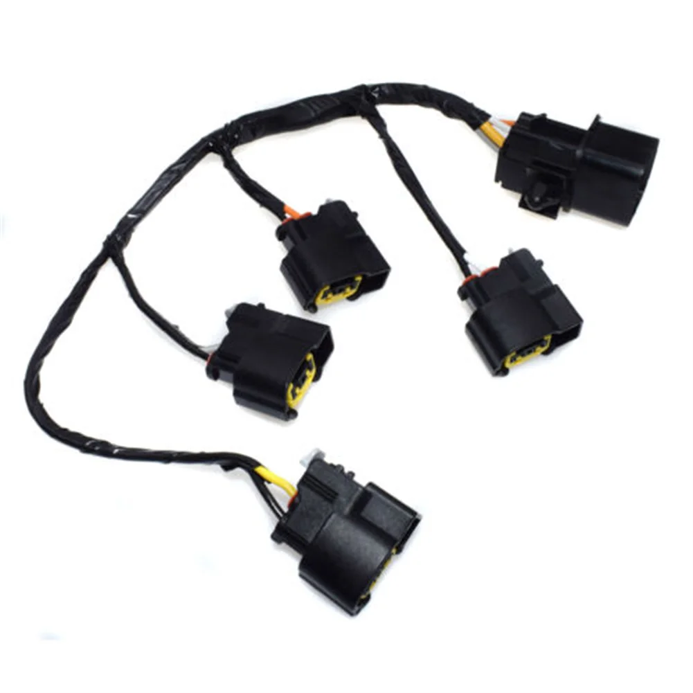 1pc Black Car Ignition Coil Wire Harness Plug ABS 273502B000 For Kia Rio Soul 2012-2014 1.6L For Hyundai Veloster 2012-2014 1.6L
1pc Black Car Ignition Coil Wire Harness Plug ABS 273502B000 For Kia Rio Soul 2012-2014 1.6L For Hyundai Veloster 2012-2014 1.6L