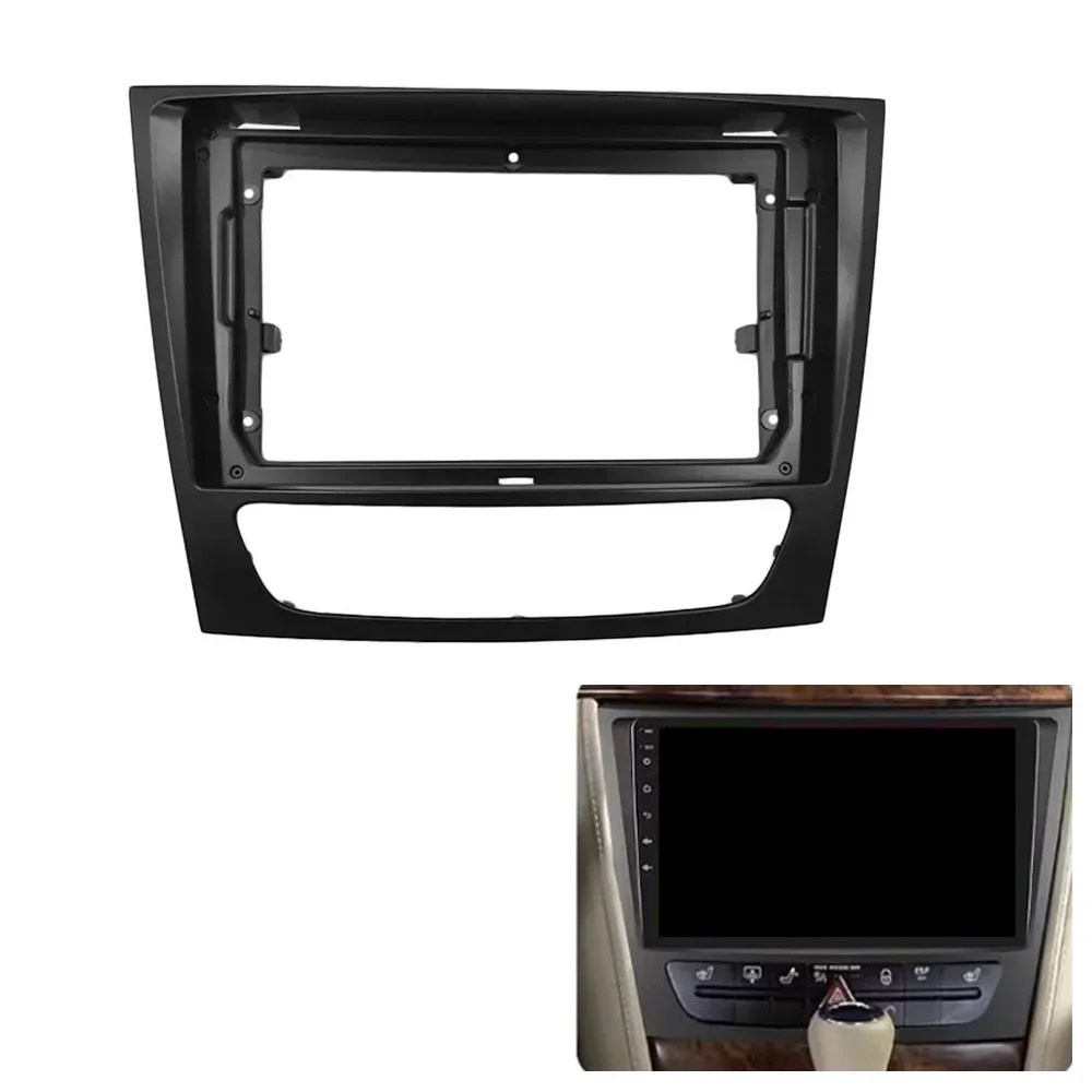 Оптовая продажа автомобильные аксессуары радио видео панель Fascia Для BENZ E-Class W211 E200