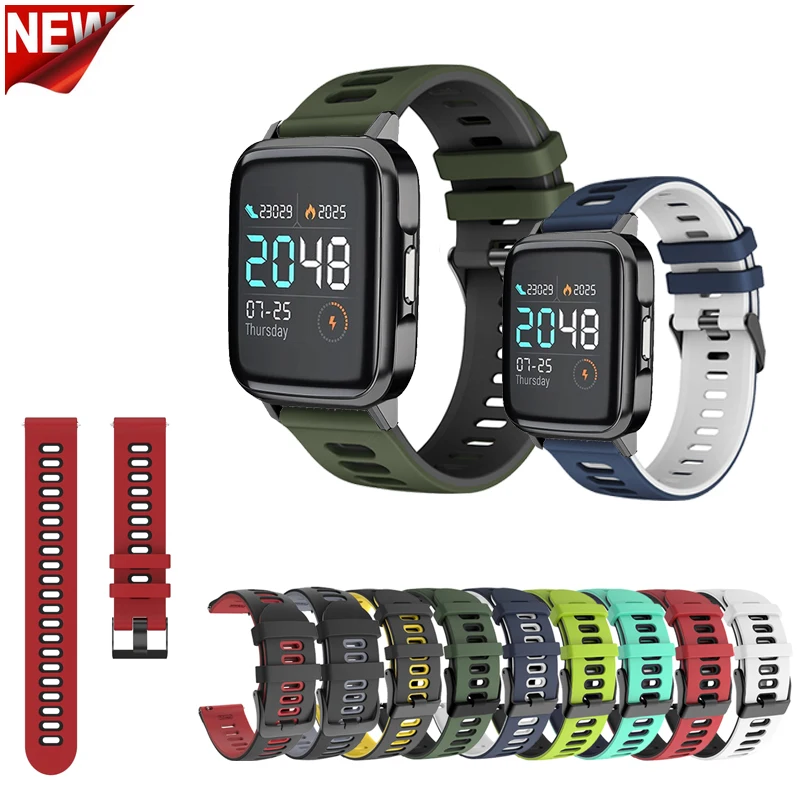 Силиконовый браслет для смарт-часов Xiaomi Haylou LS02, ремешок для Amazfit GTS 2/2e/3/GTR 3 pro, 20 мм 22 мм
Силиконовый браслет для смарт-часов Xiaomi Haylou LS02, ремешок для Amazfit GTS 2/2e/3/GTR 3 pro, 20 мм 22 мм