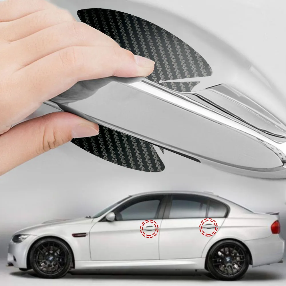 4pcs/set 3D Car Door Handle Bowl Film Carbon Fiber Sticker for Car Door Handle Scratches Resistant Film Sticker Car Accessories
4pcs/set 3D Car Door Handle Bowl Film Carbon Fiber Sticker for Car Door Handle Scratches Resistant Film Sticker Car Accessories