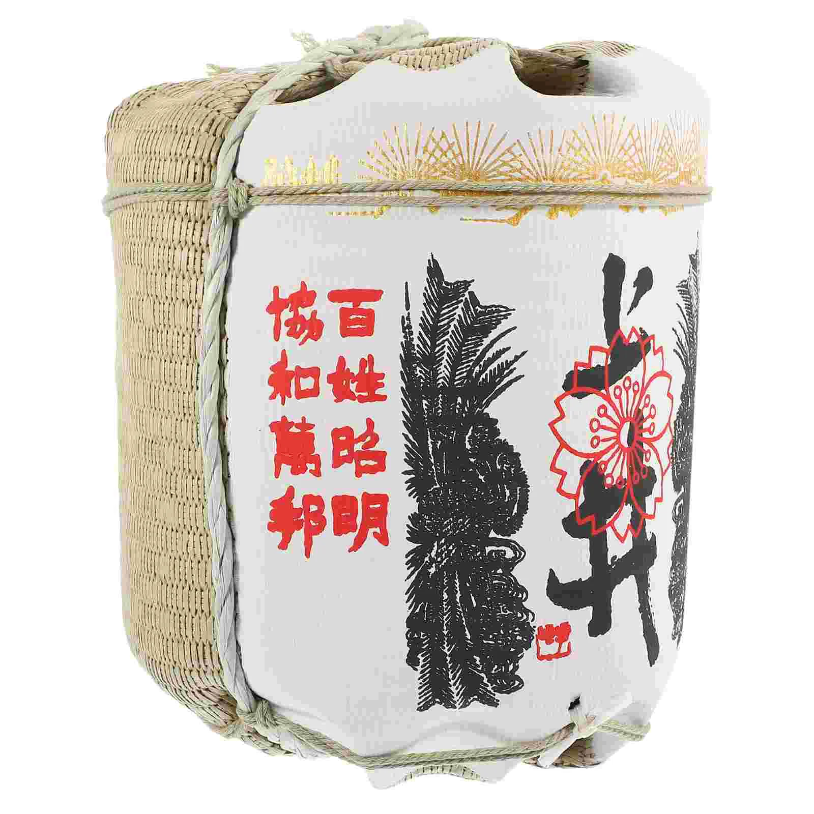 Travel Bags Japanese Sake Barrel Decoration Astetic Room Restaurant Adorment Sushi Food
Travel Bags Japanese Sake Barrel Decoration Astetic Room Restaurant Adorment Sushi Food