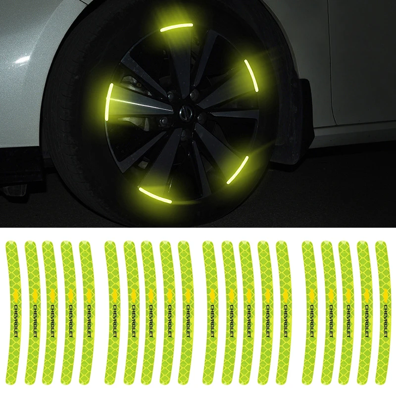 20 шт. декоративные светоотражающие наклейки на автомобильные колеса | Автомобили