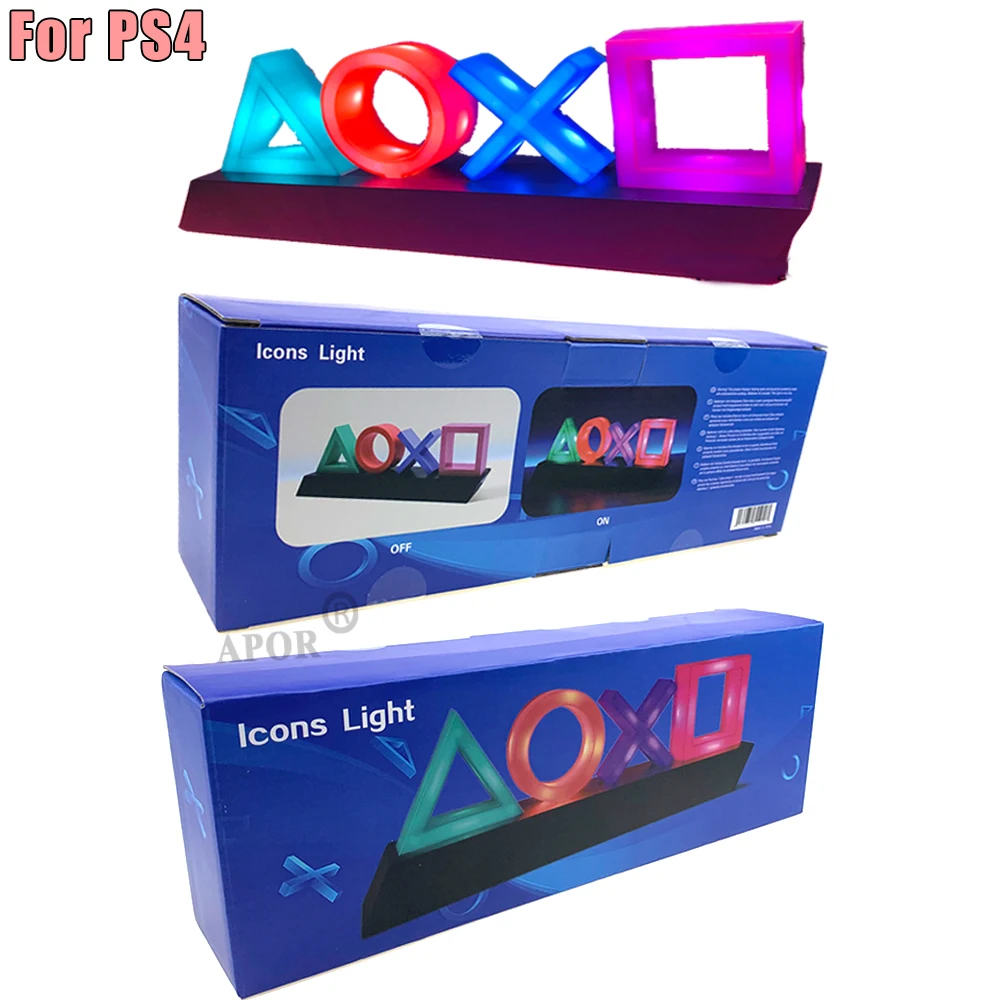 2021 New Voice Control Game Icon Light for PS4 for Playstation Player Commercial Colorful Lighting Dropshipping
2021 New Voice Control Game Icon Light for PS4 for Playstation Player Commercial Colorful Lighting Dropshipping