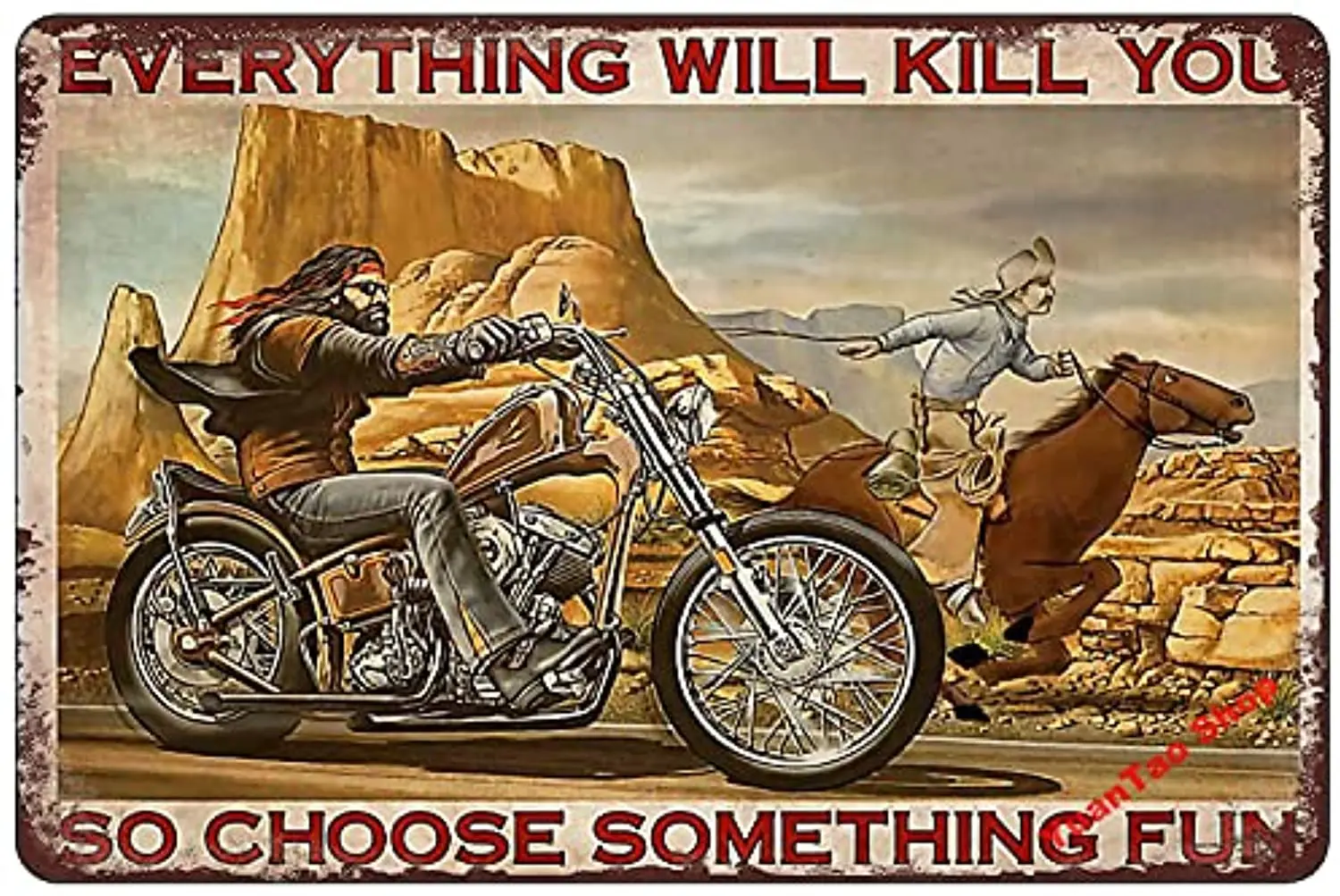 Cowboy Choose Something Fun Funny Tin Sign Garage Rules Mechanic Bar Pub Diner Cafe Wall Decor Home Decor Art Poster Retro 
Cowboy Choose Something Fun Funny Tin Sign Garage Rules Mechanic Bar Pub Diner Cafe Wall Decor Home Decor Art Poster Retro