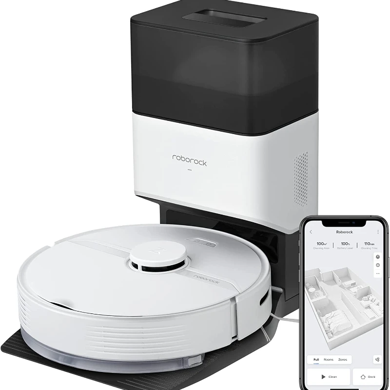 220V-240V New Roborock Q7+ Robot Vacuum 2700Pa 180min Runtime, Works with Alexa, Great for Hard Floors, Carpets and Pet Hair
220V-240V New Roborock Q7+ Robot Vacuum 2700Pa 180min Runtime, Works with Alexa, Great for Hard Floors, Carpets and Pet Hair