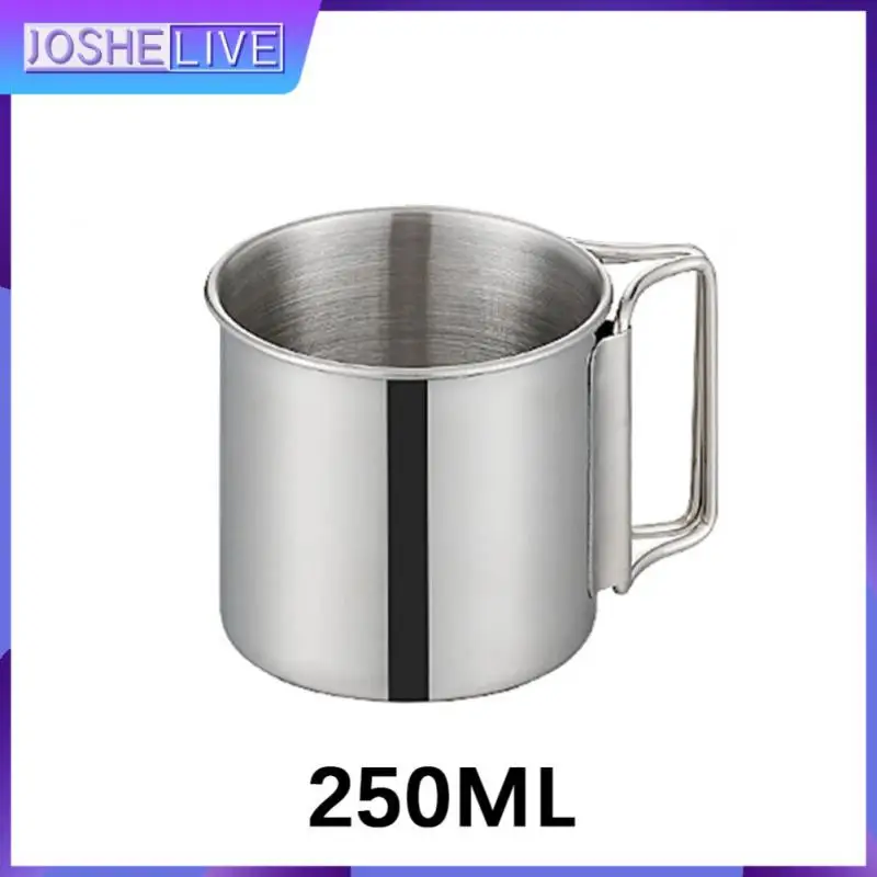 Stainless Steel Hiking Mug Cup Lightweight Stailess Steel 250ml Portable Camping Cup Outdoor Accessories Camping Water Cup Hung
Stainless Steel Hiking Mug Cup Lightweight Stailess Steel 250ml Portable Camping Cup Outdoor Accessories Camping Water Cup Hung