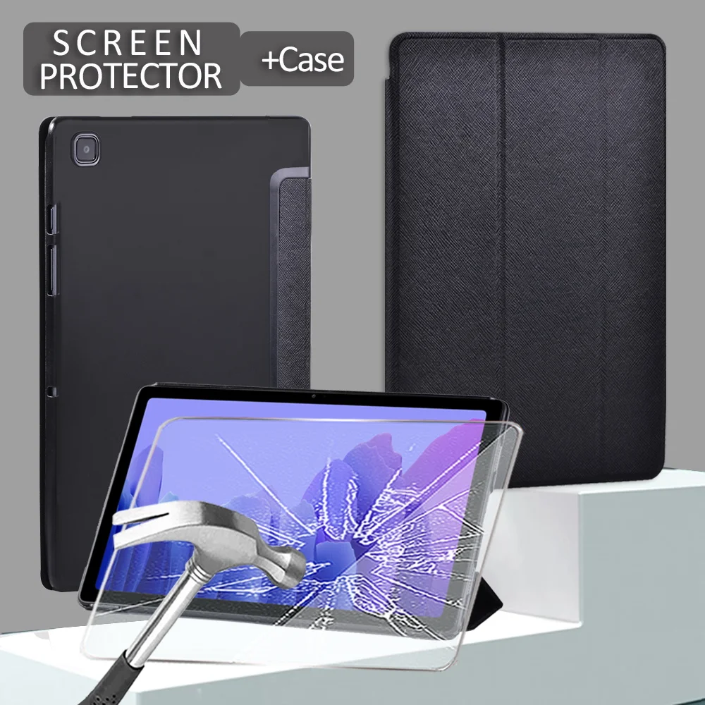 For Samsung Galaxy Tab A7 Lite 8.7"/Tab A7 10.4" 2020 T500 T505/Tab A 10.1 2019 Leather Fold Stand Tablet Case+Tempered Film
For Samsung Galaxy Tab A7 Lite 8.7"/Tab A7 10.4" 2020 T500 T505/Tab A 10.1 2019 Leather Fold Stand Tablet Case+Tempered Film